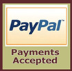 PayPal accepted